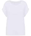 NS309 Native Spirit Ladies Roll-Up Sleeve T-Shirt White colour image